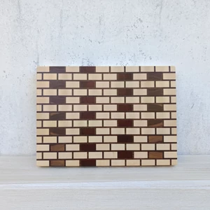 Creative Brick Maple Mix XXL késbarát vágódeszka 