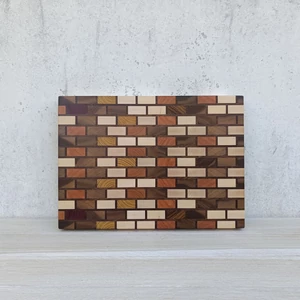 Creative Brick Mix vágódeszka prémium válogatott fafajtákból