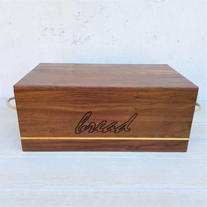 Modern Walnut Uno 2in1 kenyértartó