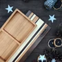 Kép 1/4 - Modern Cherry Snack W3 és Random Walnut LONG vágódeszka ünnepi ajánlata